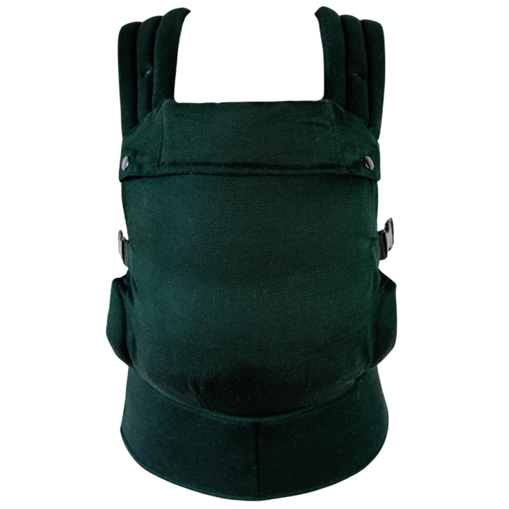 QUSY MINI 2.0 DARK FOREST nosidełko regulowane z bambusem 0-24 m 1.webp