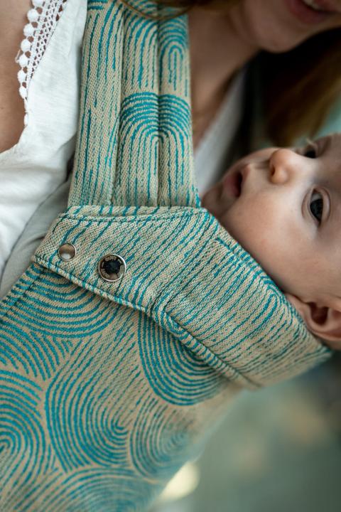 QUSY SAND STORIES ERIN  nosidełko regulowane z tencelem