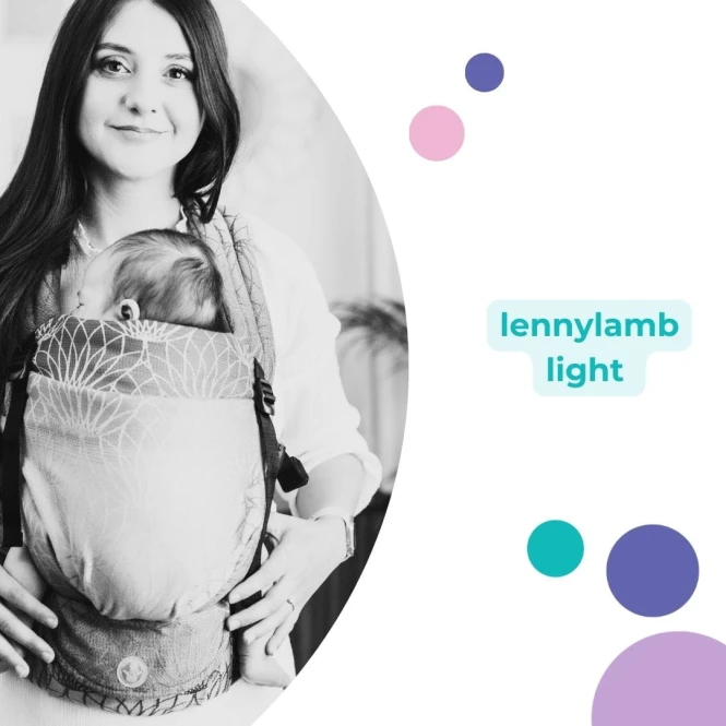 lamb lenny light  nosidełko ergonomiczne regulowane